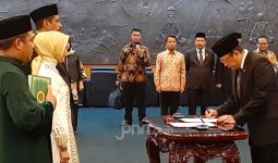 Bamsoet Lantik Anggota MPR Pengganti Zainudin Amali dan Edhy Prabowo - JPNN.com