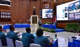 Peserta Rapim TNI AL Terima Paparan Dari Pejabat Utama Mabesal - JPNN.com