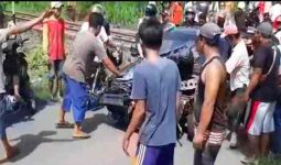 Tuhan Menyelamatkan Nyawa Sugiyanto Saat Kereta Api Menghantam Mobilnya - JPNN.com