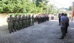 Kantor KPU Bandarlampung Dijaga Ketat Ratusan Polisi dan TNI - JPNN.com