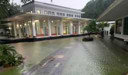 Istana Kepresidenan Kebanjiran, Nih Fotonya - JPNN.com
