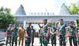 Kasum TNI Tinjau Pos Pengamanan Perbatasan RI - Timor Leste - JPNN.com