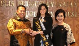 Puteri Indonesia 2020 Berkunjung ke MPR - JPNN.com