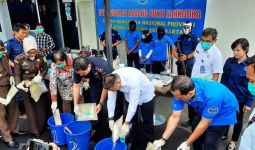 Bea Cukai Bersama BNN dan Kepolisian Memusnahkan Puluhan Kilogram Narkotika - JPNN.com