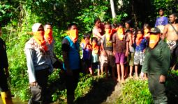 Besesandingon, Social Distancing ala Orang Rimba sudah Jadi Tradisi Sejak Dulu - JPNN.com