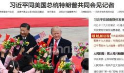 Pemberitaan Kunjungan Trump Oleh Media China Dibanding Media Barat - JPNN.com