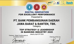Bank BJB Dapat Penghargaan TOP Digital Innovation Award 2020 - JPNN.com