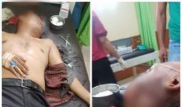 Kades Joni Diserang Pakai Kapak saat Cek Pos COVID-19, Kondisinya Jadi Kayak Begini - JPNN.com