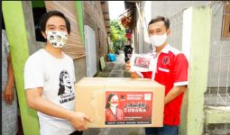 Gibran Bersama Sukarelawan Bawa Bantuan Ribuan Masker dari Mbak Puan - JPNN.com