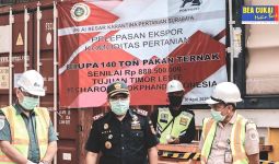 Bea Cukai Tanjung Perak Fasilitasi Ekspor Komoditas Pertanian Senilai Rp 266,6 M - JPNN.com