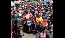 Lautan Manusia Tumpah Ruah di Pasar Anyar Bogor, Apa Kabar Corona? - JPNN.com