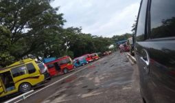 Jelang Lebaran, Begini Aktivitas di Terminal Bus Mandala Lebak - JPNN.com