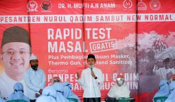 Dukung New Normal di Pesantren, Mufti Anam Gelar Rapid Test Massal Santri - JPNN.com
