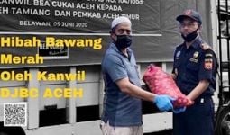 Bea Cukai Aceh Hibahkan 24,5 Ton Bawang Merah untuk Bantu Warga Terdampak COVID-19 - JPNN.com