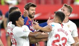 Sevilla Vs Barcelona Imbang, Gerard Pique Pesimistis Soal Gelar La Liga - JPNN.com