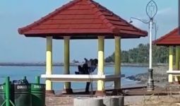 Aksi Mesum Sepasang Kekasih di Pantai Suryawangi Ini Benar-benar Memalukan, Lihat tuh Fotonya! - JPNN.com