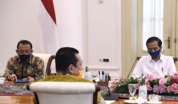 Pimpinan MPR Temui Jokowi, Bahas Isu Reshuflle Hingga RUU HIP - JPNN.com