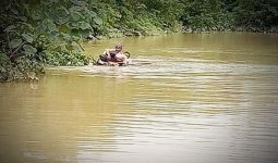 Tidak Bisa Berenang, Penyuluh Pertanian Terobos Banjir, Istri: Sudah Tak Bisa Komunikasi - JPNN.com