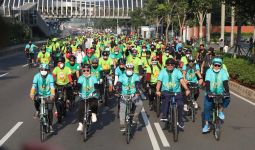 Kampanye Hidup Sehat, Garda Bangsa Adakan Fun Bike Bersama Masyarakat dan Pejabat - JPNN.com