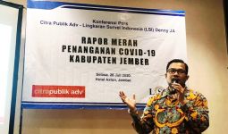 Hasil Survei LSI Denny JA: Warga Tak Puas dengan Penanganan COVID-19 Pemkab Jember - JPNN.com