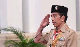 Peringati Hari Pramuka di Masa Pandemi, Jokowi Serukan 2 Gerakan - JPNN.com