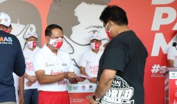 Zainudin Amali Hadiri Kampanye Nasional Gerakan Pakai Masker - JPNN.com