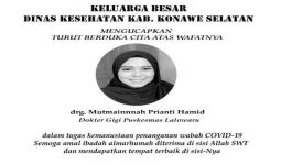 Berita Duka: drg Mutmainnah Prianti Hamid Meninggal Dunia, Masih Muda - JPNN.com