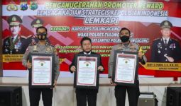 Selamat, Tiga Perwira Polisi Berprestasi di Polres Tulungagung Raih Penghargaan Lemkapi - JPNN.com