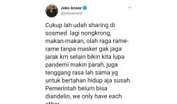 Kesal Lihat Perilaku Publik di Massa Pandemi, Joko Anwar: Cukuplah, Udah! - JPNN.com