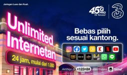Tri Indonesia Merilis Kuota Unlimited Internet Seharian Hanya Rp1.000 - JPNN.com