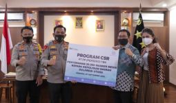 PT PP Salurkan Bantuan 26 Ribu Masker Medis untuk Polda Sulut - JPNN.com