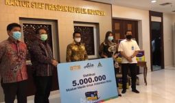 GP Ansor NU dan KSP Bakal Distribusikan 5 Juta Masker dari Grup Aice - JPNN.com