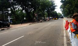 Polisi Sudah Blokir Jalan Menuju Istana sebelum BEM SI Berdemo Tolak Cipta Kerja - JPNN.com