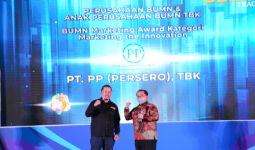 Selamat, PT PP Raih 2 Penghargaan dalam Ajang BUMN Branding dan Marketing Awards 2020 - JPNN.com