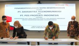 Kembangkan Layanan Teknologi Komunikasi Digital, Mitratel Gandeng Pos Properti Indonesia - JPNN.com