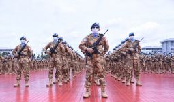 Lihat Nih, 1.090 Prajurit TNI Bersenjata Lengkap Siap Diberangkatkan, Semoga Berhasil - JPNN.com