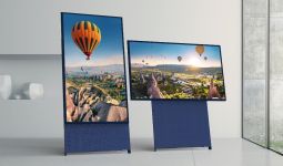 Samsung Indonesia Rilis TV dengan Layar Rotasi Otomatis, Sebegini Harganya - JPNN.com