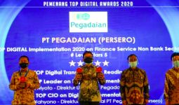 PT Pegadaian Borong 4 Penghargaan TOP DIGITAL Innovation Award 2020 - JPNN.com