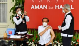 Panglima TNI Hingga Raffi Ahmad Ikut Divaksinasi Bersama Jokowi - JPNN.com