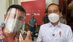 Bertemu Jokowi Saat Vaksin, Ini yang Dibahas Raffi Ahmad - JPNN.com
