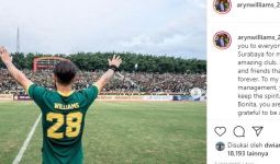 Inilah Kalimat Perpisahan Aryn Williams untuk Persebaya - JPNN.com