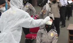 68 Personel Polres Jakarta Timur Jalani Tes Antigen COVID-19, Begini Hasilnya - JPNN.com