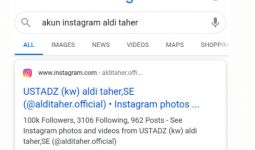 Lihat nih, Aldi Taher Sempat Ganti Nama Akunnya di Instagram jadi Ustaz KW - JPNN.com