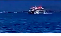 Beredar Video Kapal Tenggelam di Selat Bali, Ternyata ini Faktanya - JPNN.com