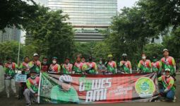 DKN Garda Bangsa Kick Off Gerakan Gowes AMI - JPNN.com