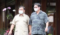 Airlangga Sambangi Prabowo di Hambalang, Sinyal Koalisi 2024? - JPNN.com