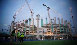 Stadion Kebanggaan Anies Dibangun Sesuai Standar FIFA, Separuh Jalan Lagi - JPNN.com