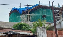 Bangunan Ambruk di Bandarlampung Timpa Dua Pekerja, Satu Orang Tewas - JPNN.com