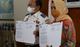 Ditjen Hubdat - PT ASDP Teken MoU Pemanfaatan Operasional Pelabuhan di KSPN Danau Toba - JPNN.com