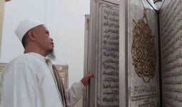 Al-Quran dari Marmer, 10 Tahun Baru Selesai 12 Juz - JPNN.com
